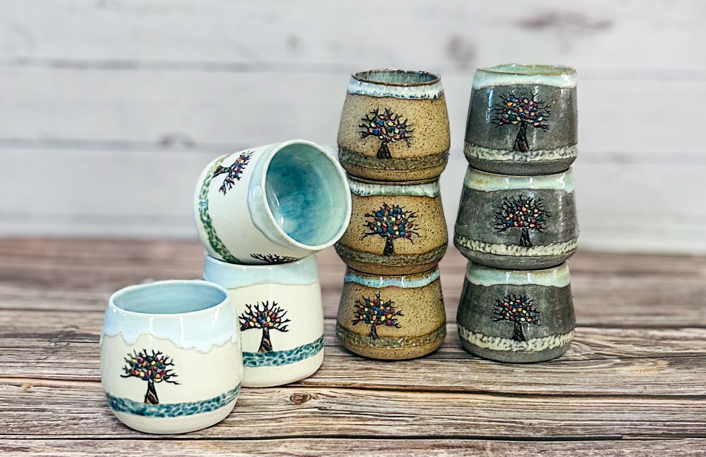 Neurographic Tree Tumblers