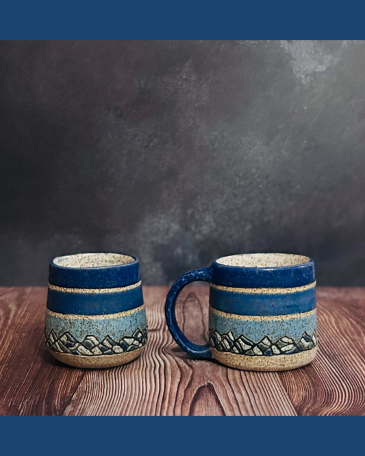 Retro Rockies in Blue