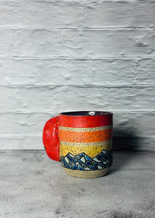 Retro Rock Climber Mug